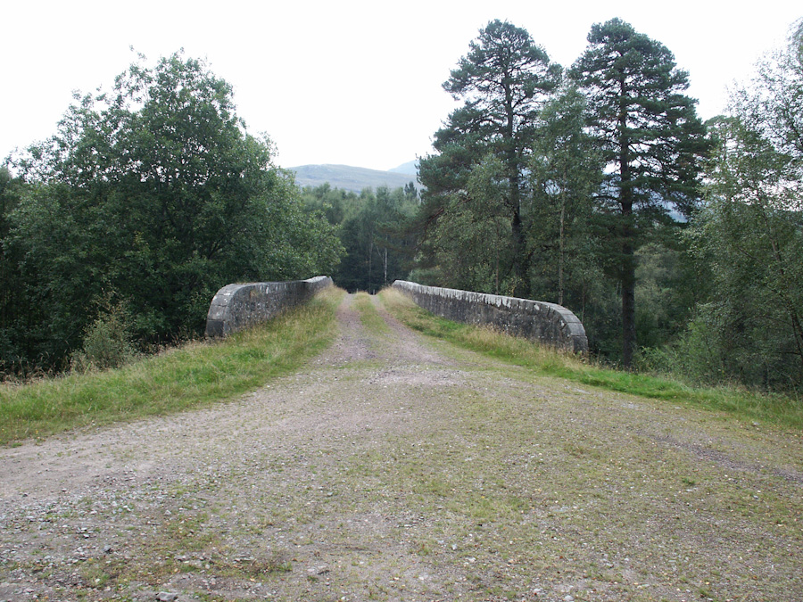 Old Ceannacroc Bridge over River Moriston, Glenmoriston